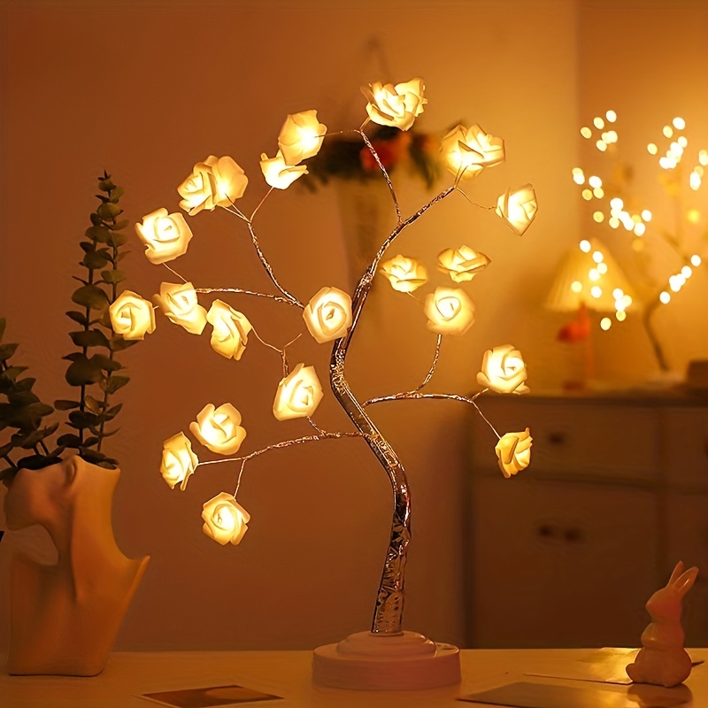 Luces LED Luces de árbol Decoración de la habitación Árbol de