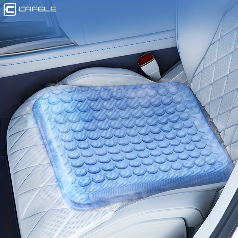 Autositzkissen Sommer-Gel-Kühlkissen Einteiliges Belüftetes Po-Kissen Four  Seasons Universal Jelly Honeycomb Ice Cold Seat Cover