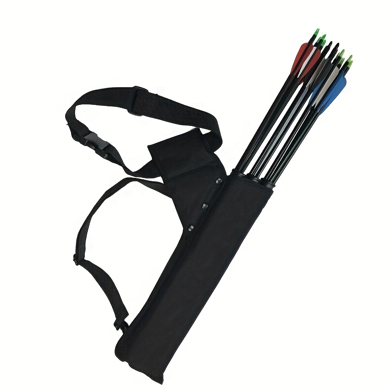 3 Tube Archery Back Quiver Arrows Strap Shoulder Hanged - Temu