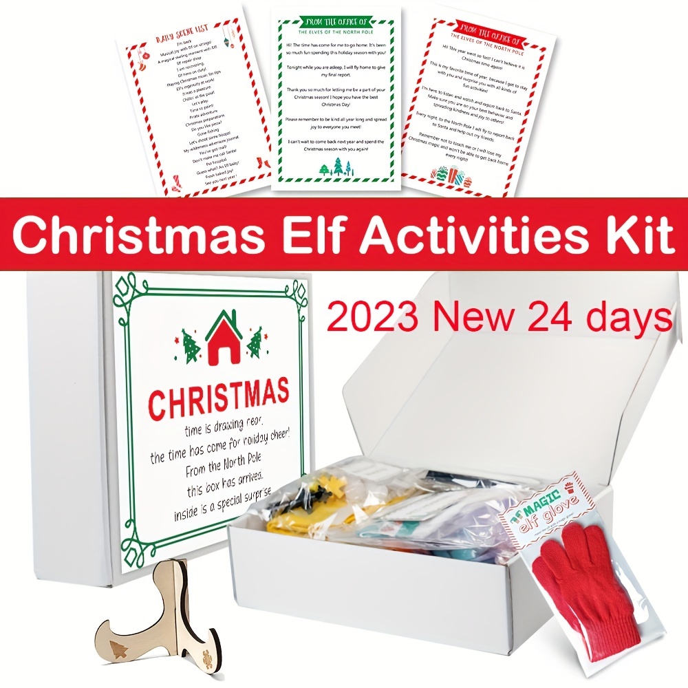 elf 24 days kit adventures christmas christmas gift suitable