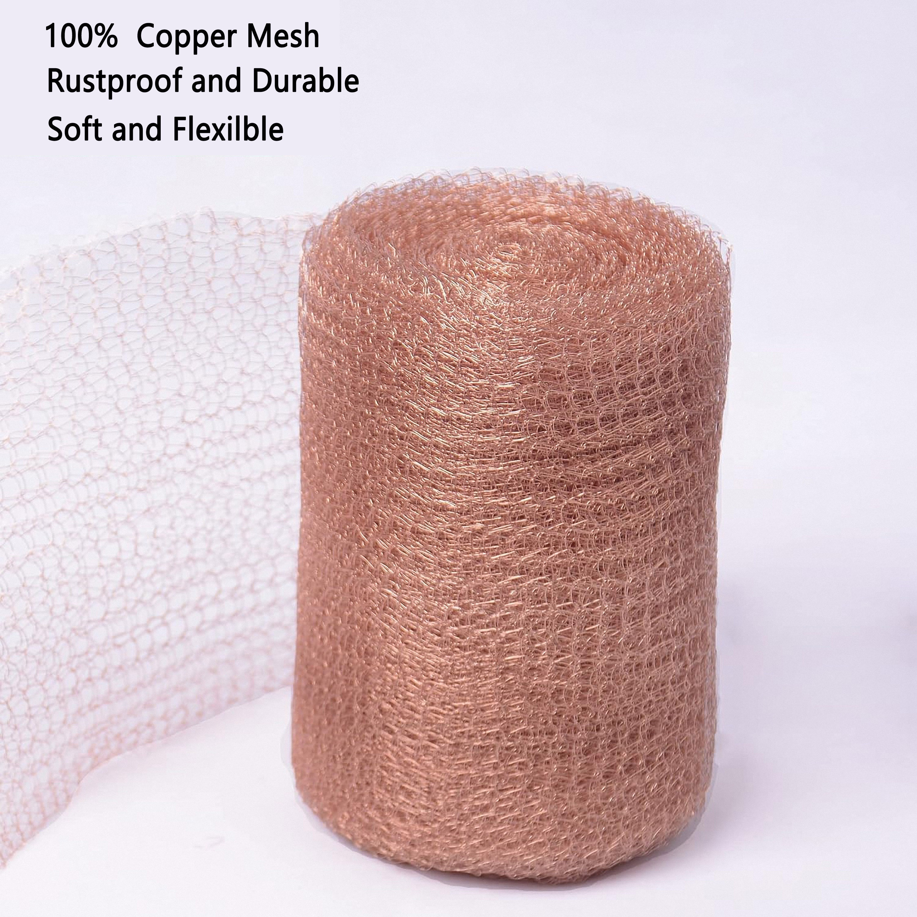 Copper Mesh Rodent Proof Sturdy Pure Copper Filled Wire Mesh - Temu Canada
