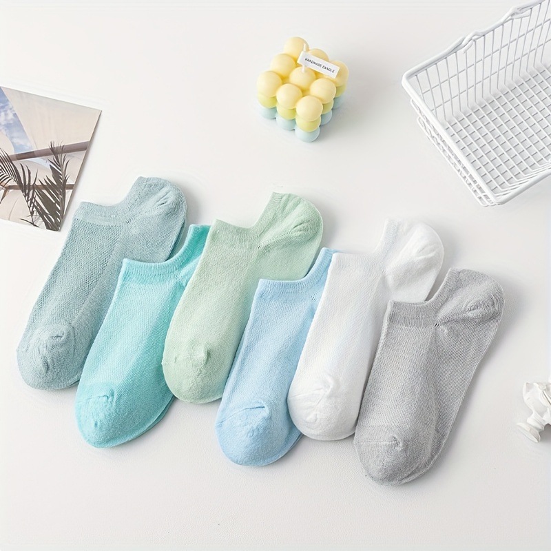 Versatile Mesh Short Socks Comfy Breathable Ankle Socks - Temu