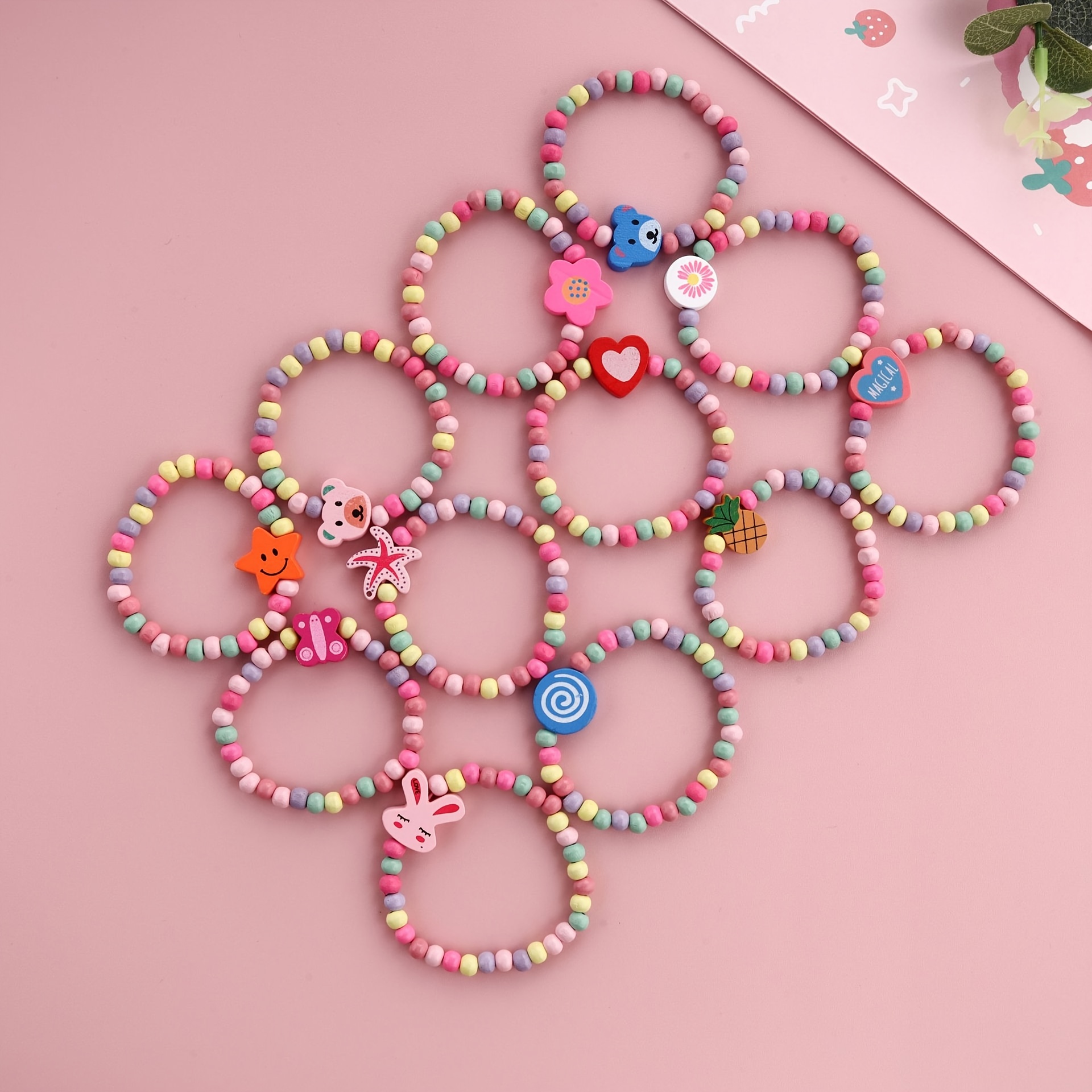 Lot De 11 Bracelets D'Amitié Inspirés De Tay Pour Femmes Et Adolescentes -  Bracelets Colorés Empilables Pour Vacances D'Été[u7932]