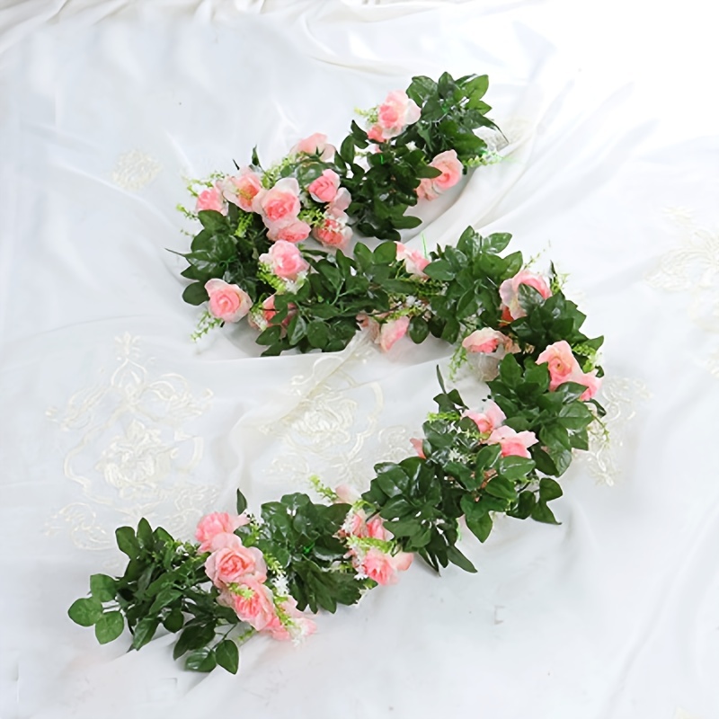 Flower Ivy Garland 86artificial Silk Rose Garland 2 