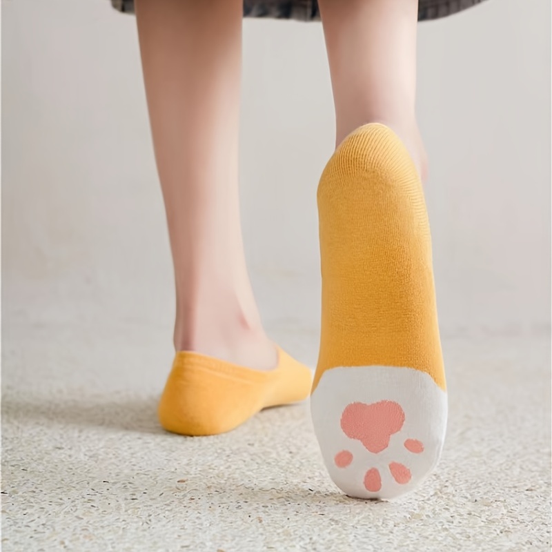 Womens Summer Low Cut Boat Non Slip Cotton Socks - Temu