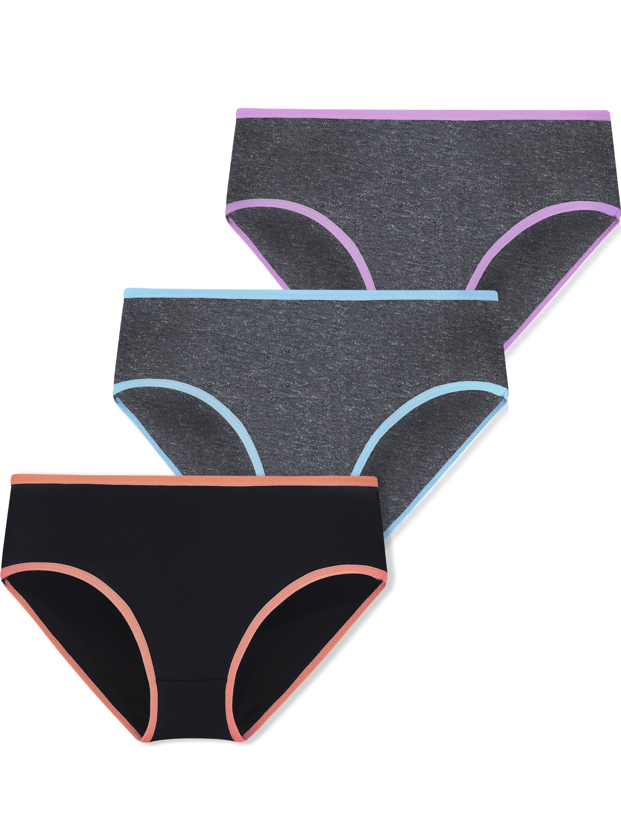 Women's Cotton Underwear Soft Breathable Brieg Ladies Panties
