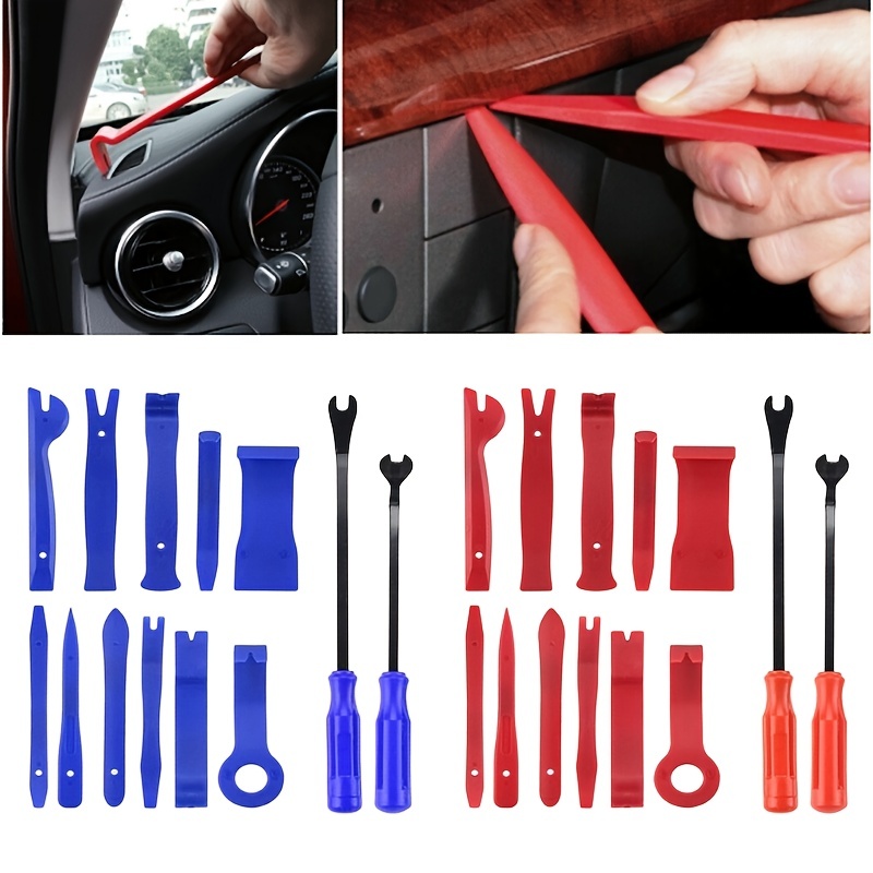 13Pcs Auto Door Clip Panel Trim Removal Tool Kits Car Audio Repair Tool