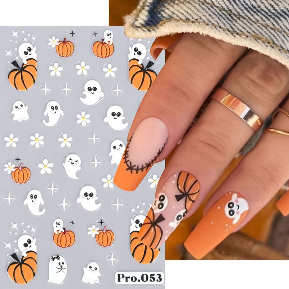 Pegatinas para Uñas de Halloween