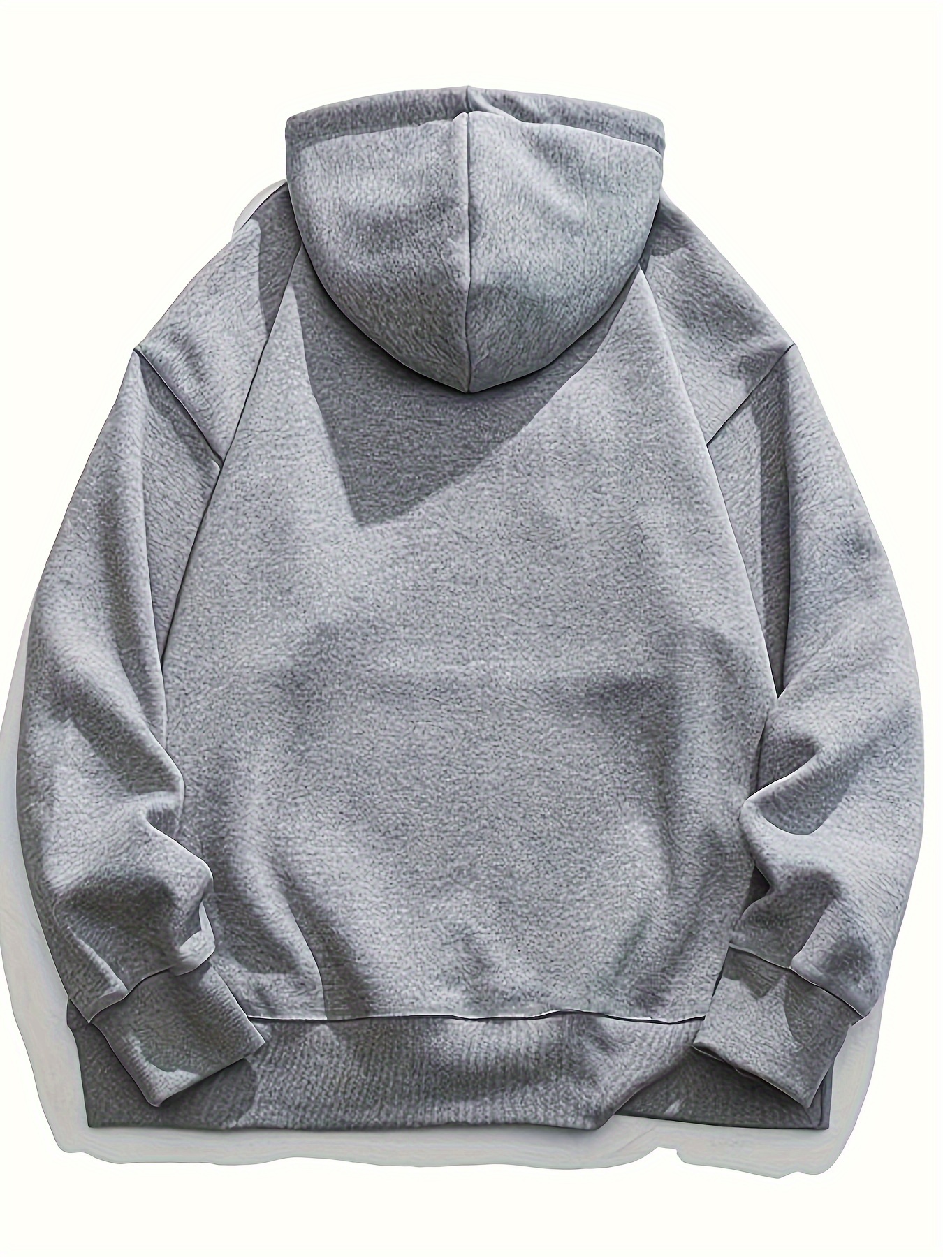 Men's Classic Design Hoodie Casual Stretch Hooded Sweatshirt - Temu