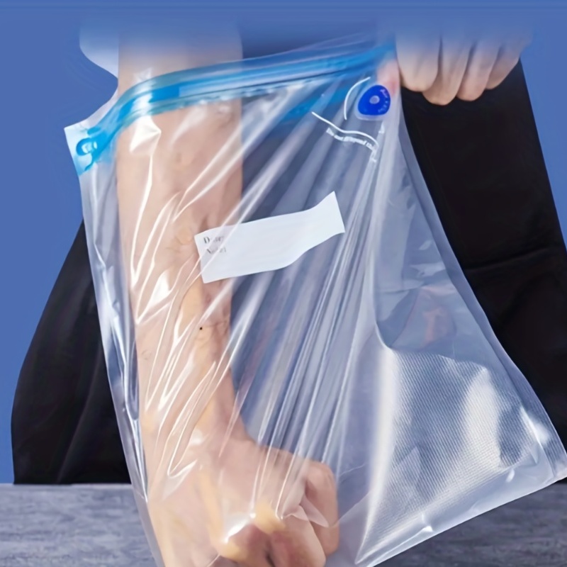 Plastic Vacuum Packing Bags, Food Bag, Sealing Mouth Vacuum Pump  Compression Bag, Fresh-keeping Bag, Fresh-keeping Bag, Anti-odor Leak Proof  Freezer Bag For Liquid Lunch, Cured Meat, Fruits And Vegetables, Home  Kitchen Supplies 