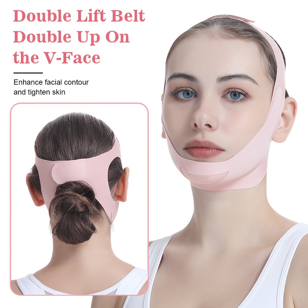 Reusable Silicone Face V Shaper Facial Slimming Bandage - Temu Austria