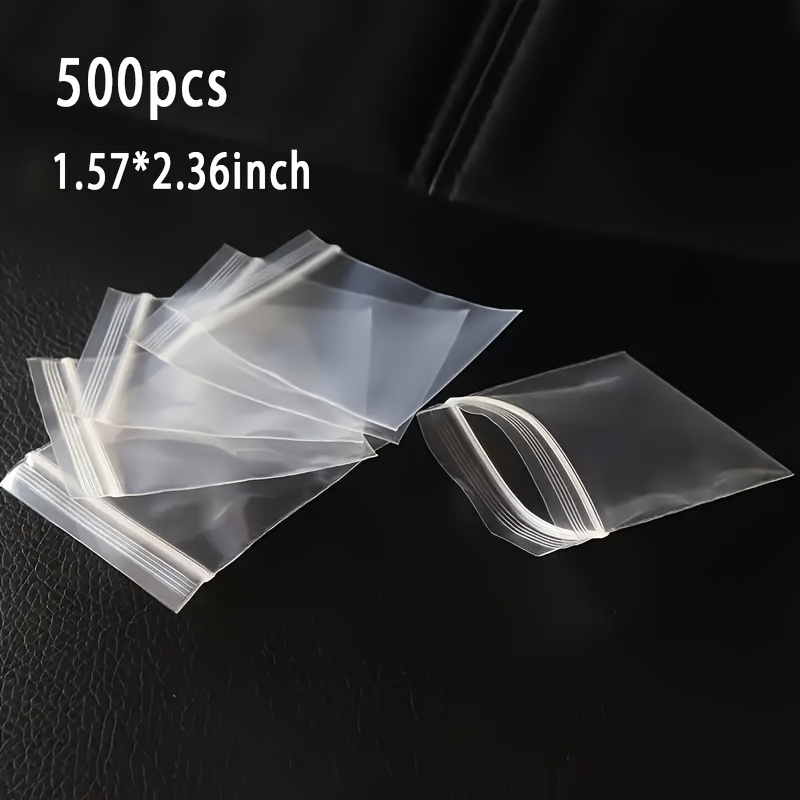 50 Piezas Mini Bolsas Plástico Pequeñas Gruesas - Temu
