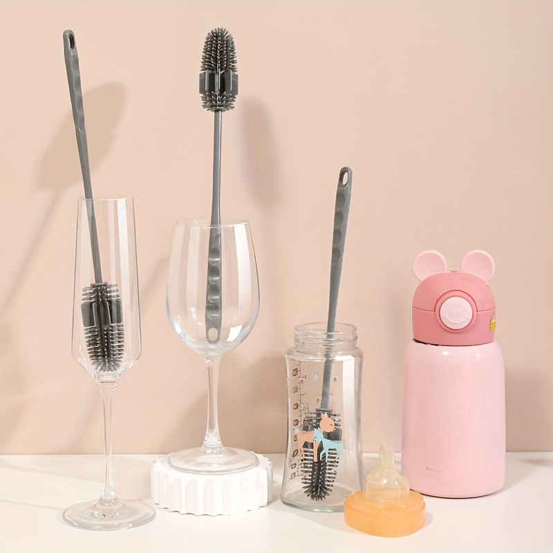 Multifunctional 1 Long Handle Household Cup Brush, Cup Washing Brush,  Bottle Brush, Cleaning Brush - Temu