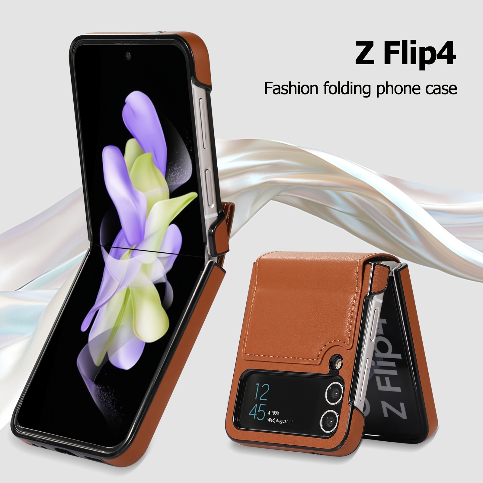 Z Flip Case With Ring - Temu