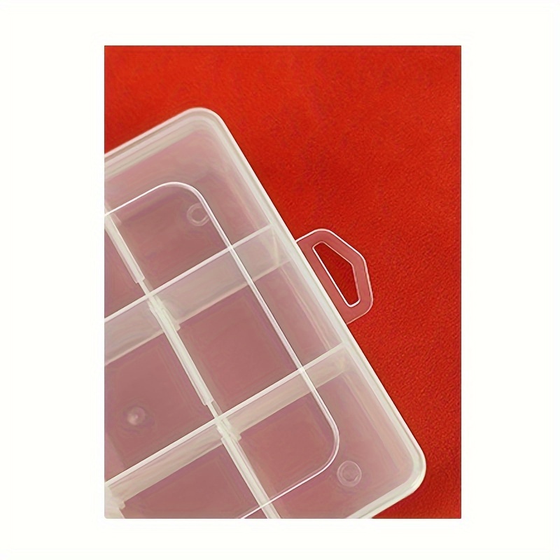 Large Clear Plastic Storage Box Organizer With Adjustable Dividers For  Jewelry, Beads, Tools, Craft Accessories And Other Small Items Sorting  Storing - Temu New Zealand