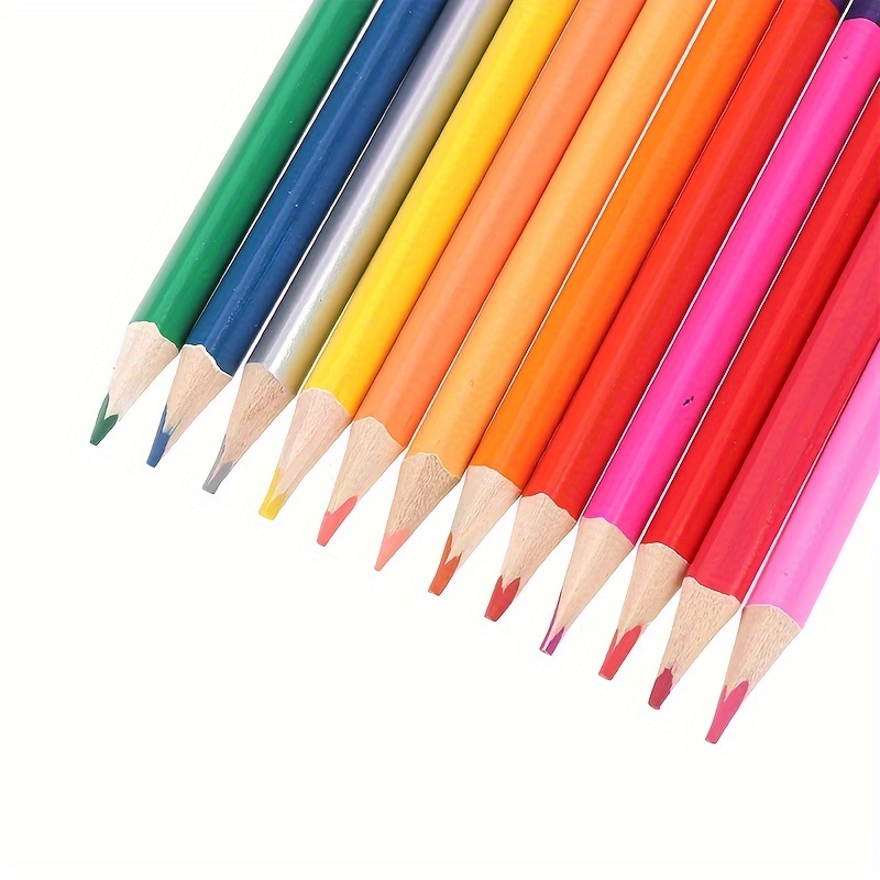 12 color Rainbow Pencils Aesthetic Jumbo Colored Pencils For - Temu