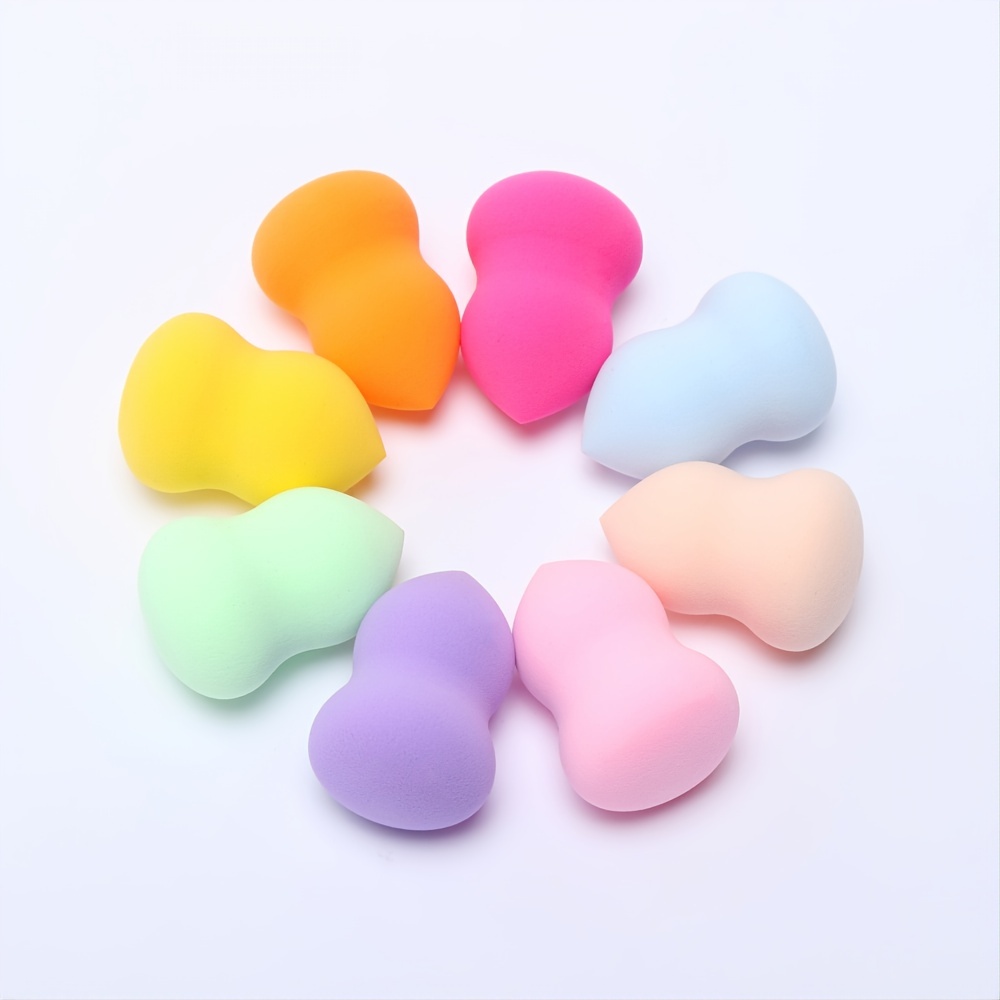 Gourd Shaped Makeup Sponge With Bag Or Can Wet And Dry Dualuse Nonlatex Professional Sponge