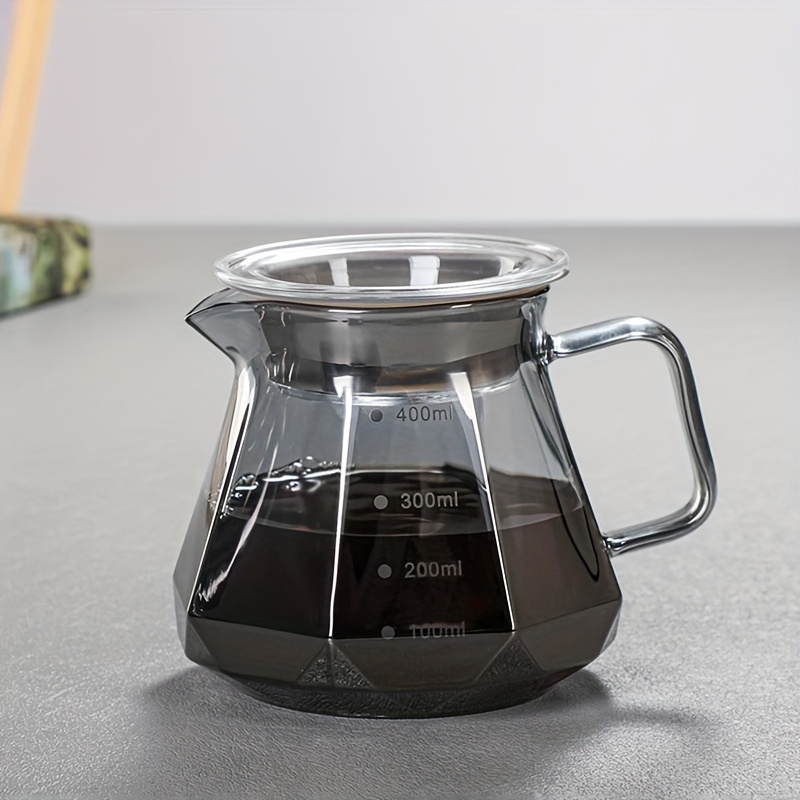 Glass Coffee Server, Pour Over Carafe Pot, Coffee Pot