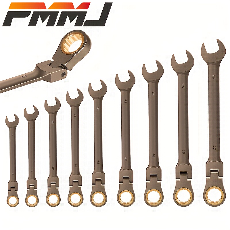 Premium Combination Wrench Set Metric Ratcheting Wrench Set - Temu