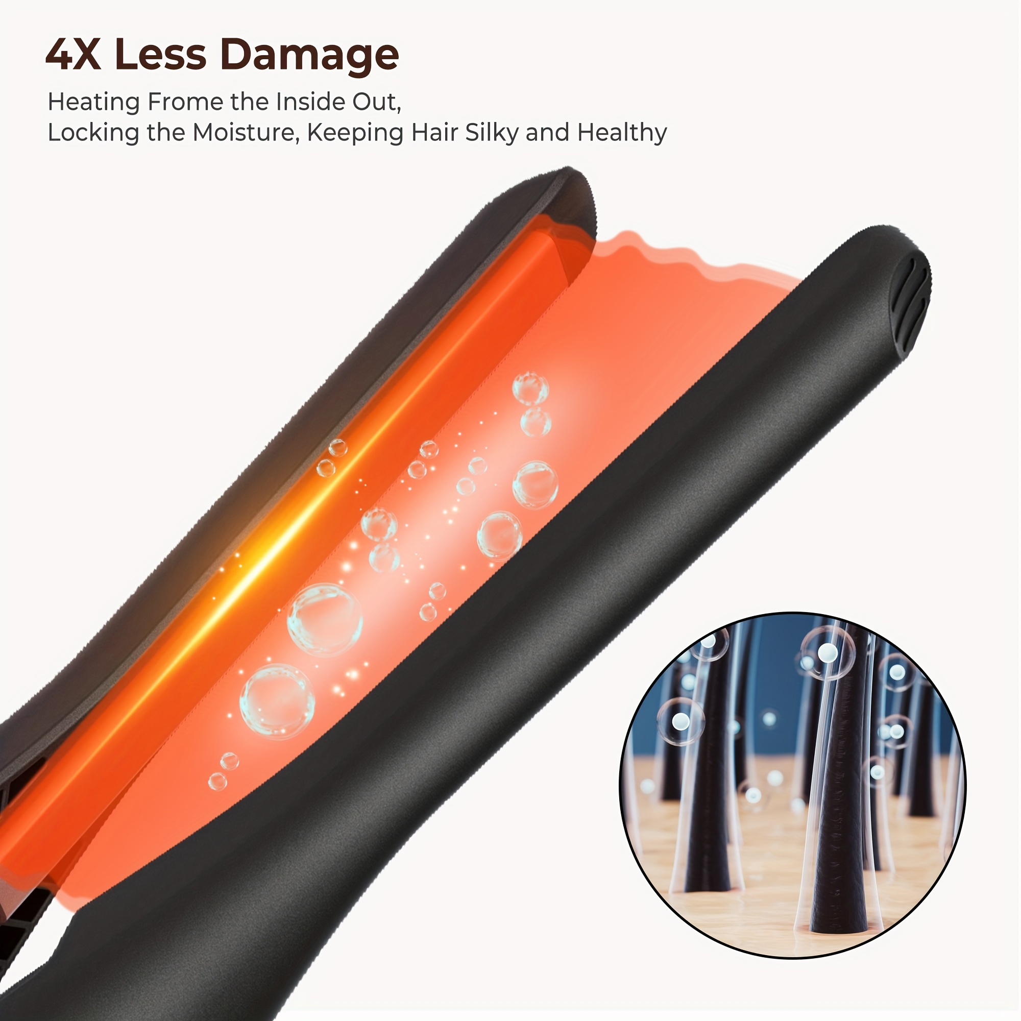 Hair Curler Pencil Flat Iron Mini Flat Iron Hair - Temu