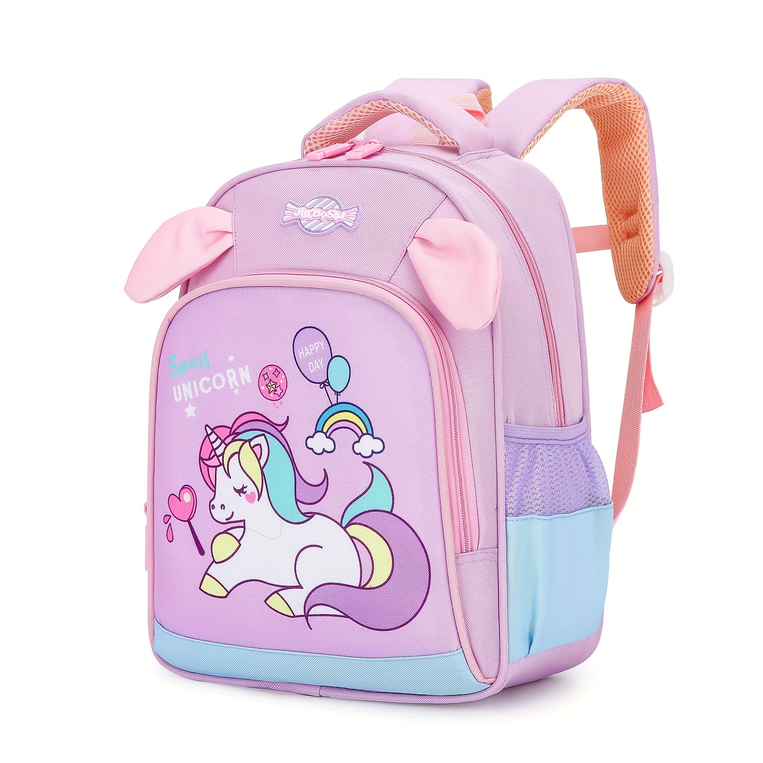 Unicorn Dinosaur Astronaut Backpack Large Capacity Lightweight Student Bag