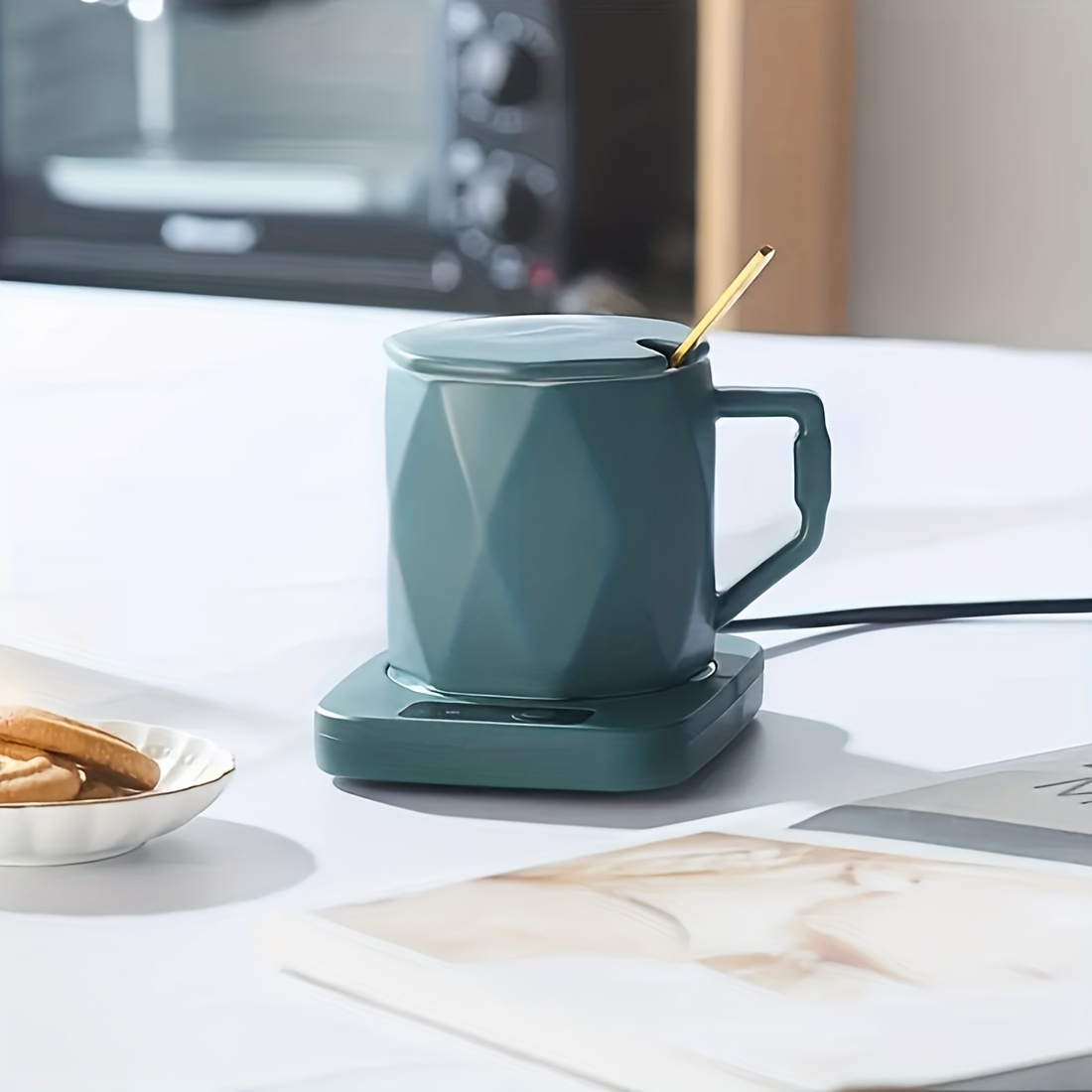 Smart Mug Warmer Electric Mug Coffee Warmer Candle Warmer - Temu