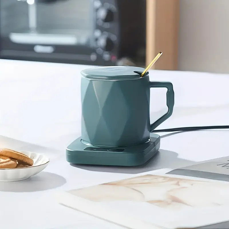 Smart Mug Warmer, Electric Mug & Coffee Warmer Candle Warmer Plate Desk Tea  Milk Warmer For Home And Office(green) - Temu United Arab Emirates