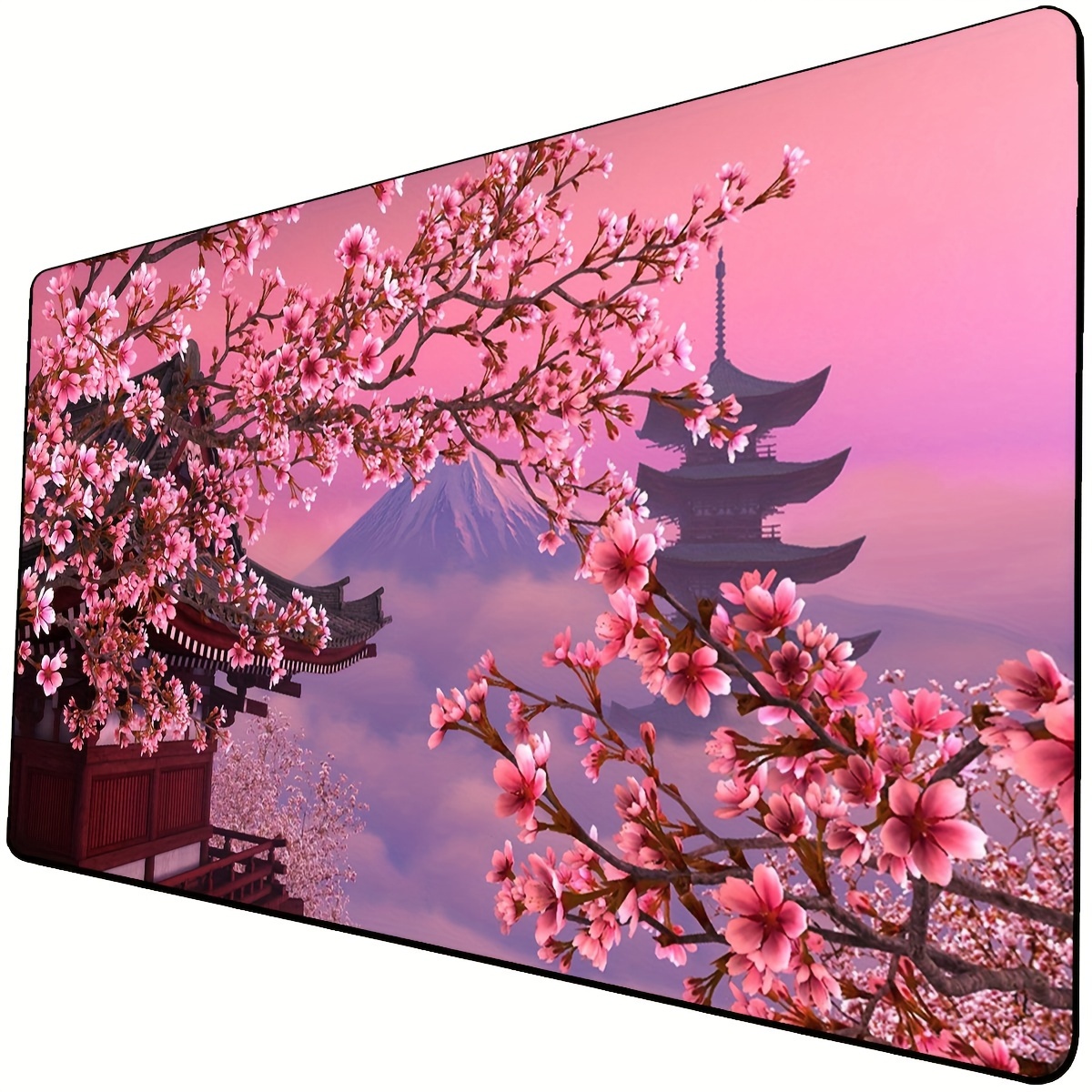 

Mouse Pad Waterproof Pad Desk Pad Laptop Writing Desk Pad Cherry Blossom Desk Pad