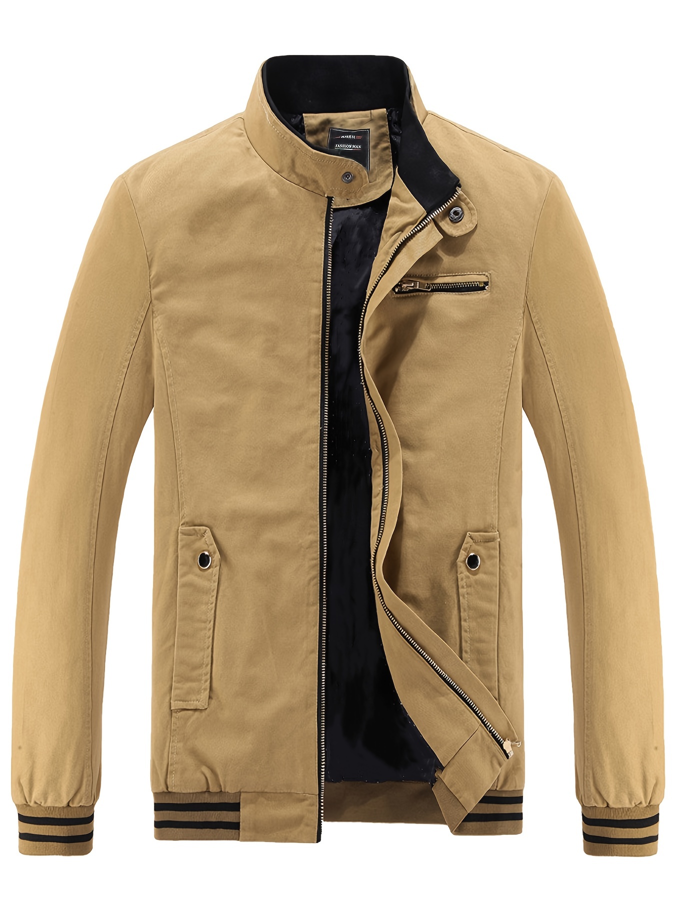 slim fit spring jacket