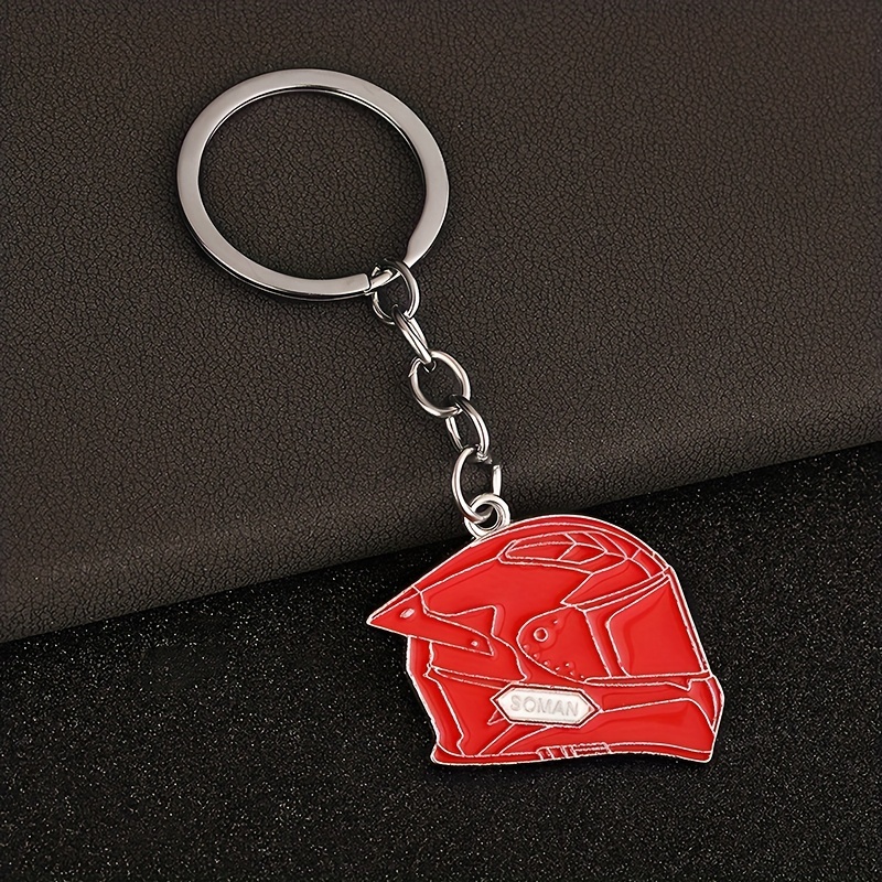 1pc Creative And Minimalist Construction Safety Helmet Keychain