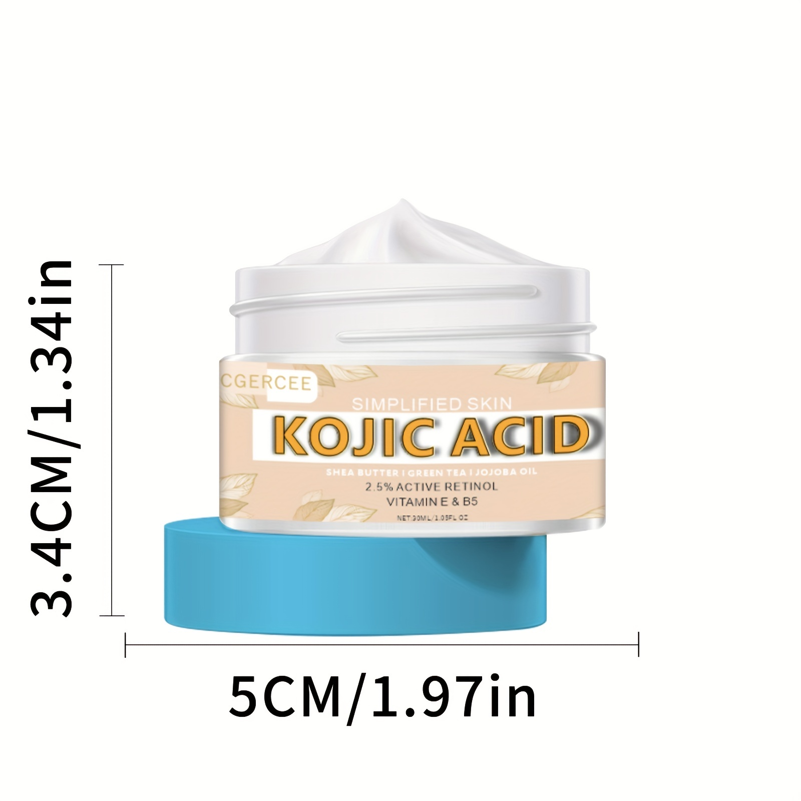 Kojic Acid Cream for Dark Spots and Wrinkles