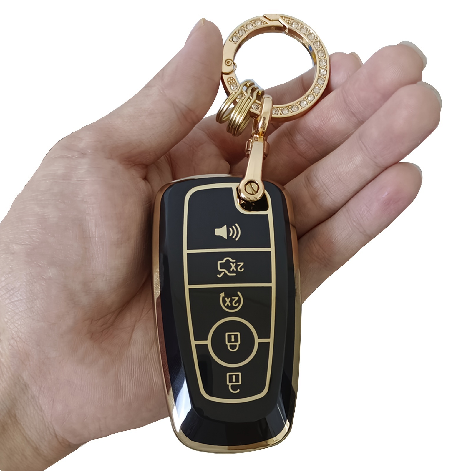 Schlüsselanhänger schutz Schlüsselanhänger Ford Edge Escape - Temu