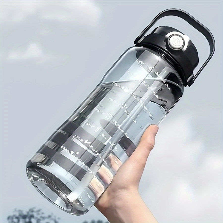 Copa Agua Deportiva Plástico Creativo, Botella Agua Fitness Resistente  Calor Gran Capacidad Hombres Mujeres - Deporte Aire Libre - Temu Chile