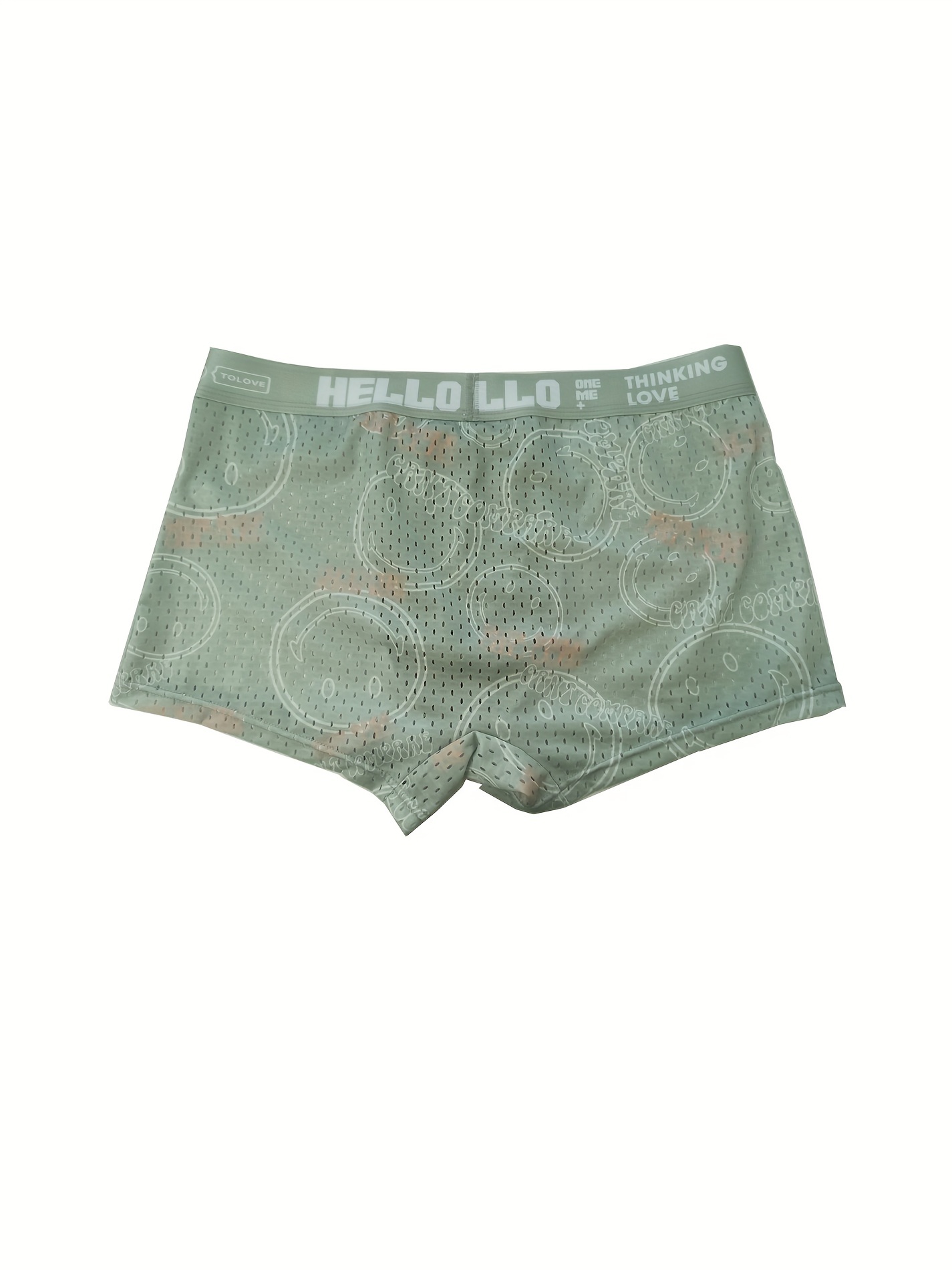 Men's Mesh Breathable Comfy Quick Drying Stretchy Boxer - Temu