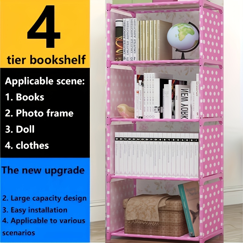 5 tier Removable Tableside Bookshelf Book Storage Rack - Temu
