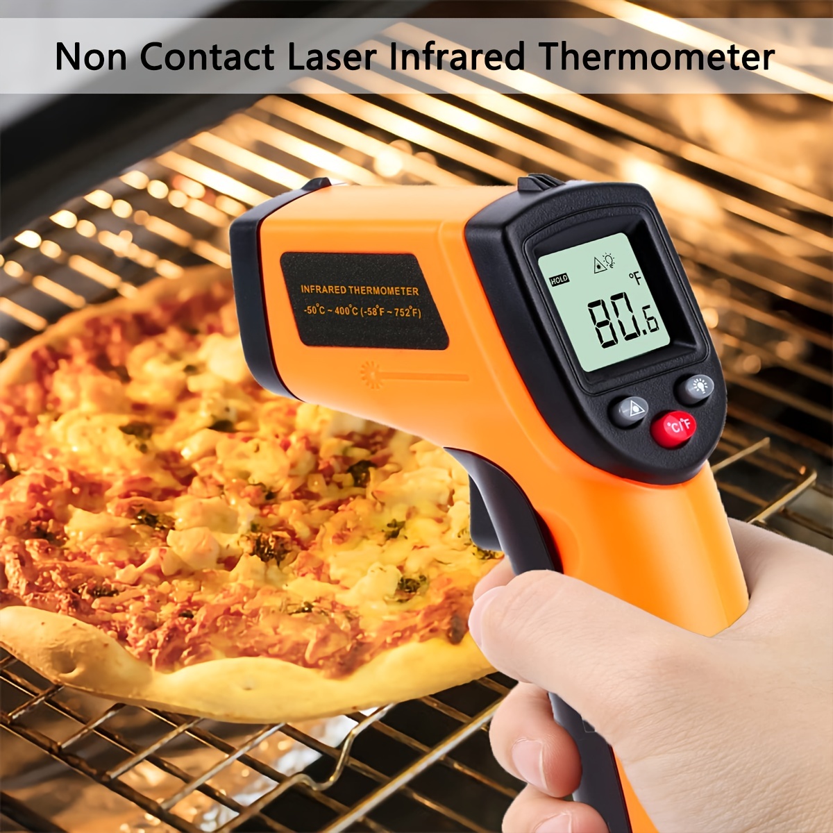 Laser Instant Read Cooking Thermometer