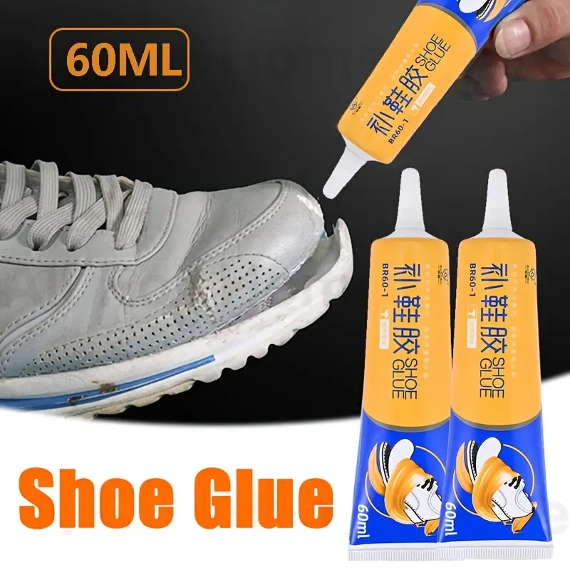 60ml Shoe Glue Waterproof Quick-drying Repair Shoes Universal Adhesive Glue  Instant Shoe Adhesive Shoemaker Professional Repair Tools