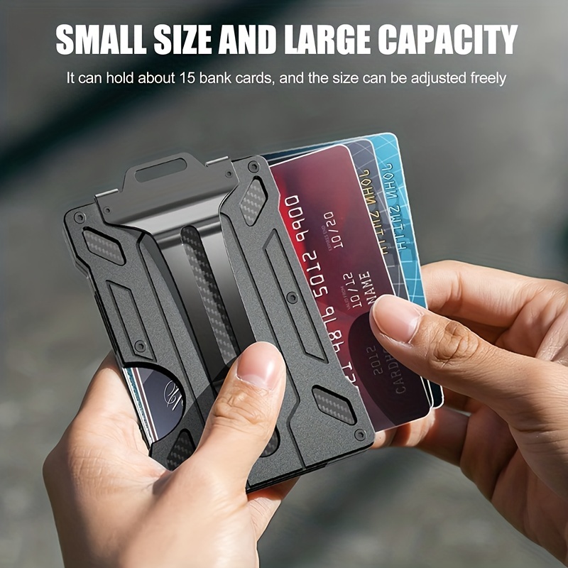 RFID Credit Card Holder for Women or Men Slim Card Wallets Card Case for  Holding Debit Cards and ID Cards