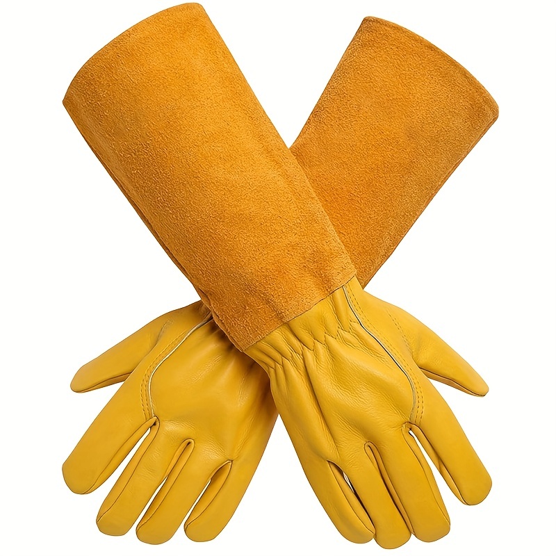 1 paio di guanti da giardinaggio, guanti protettivi impermeabili (taglia  donna), articoli da giardinaggio