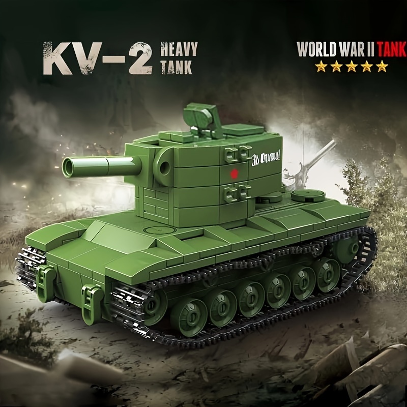 Brickmania - Add our official KV-2 Micro-tank to your arsenal for our Micro  Brick Battle tabletop game. This kit includes the parts and instructions to  build the game piece, as well as