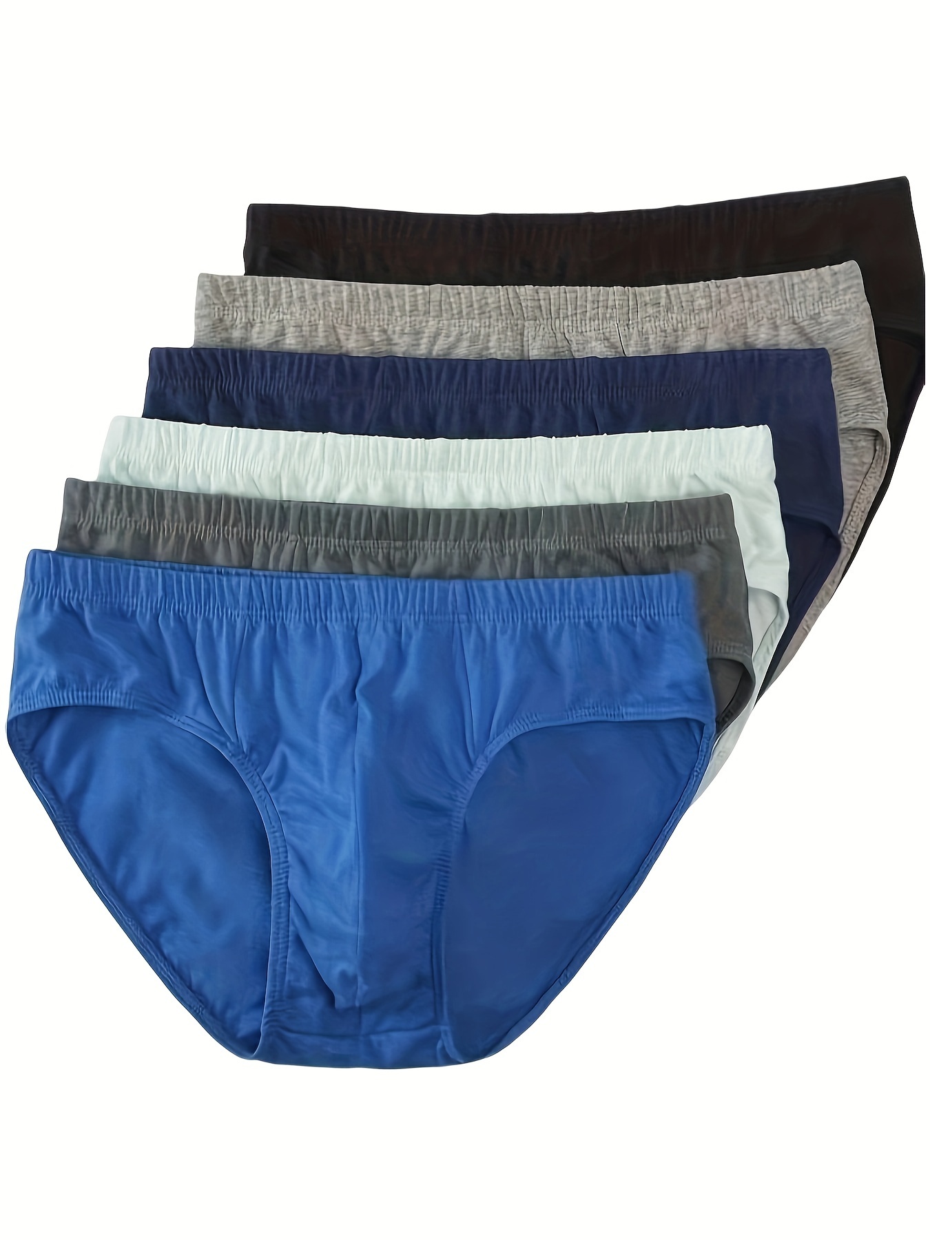 Men's Low Cotton Bikini Underwear - Temu