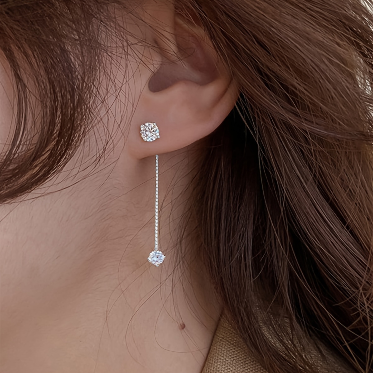 Elegant sales drop earrings