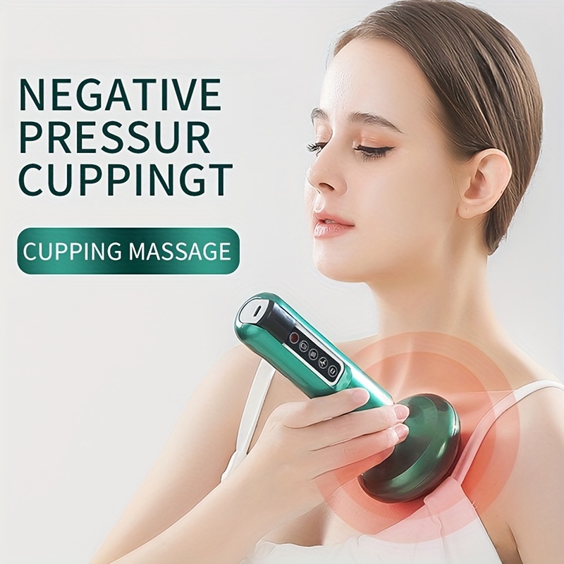 Ykohkofe 6 Gear Electric Cupping Massage Scraping Massager Body