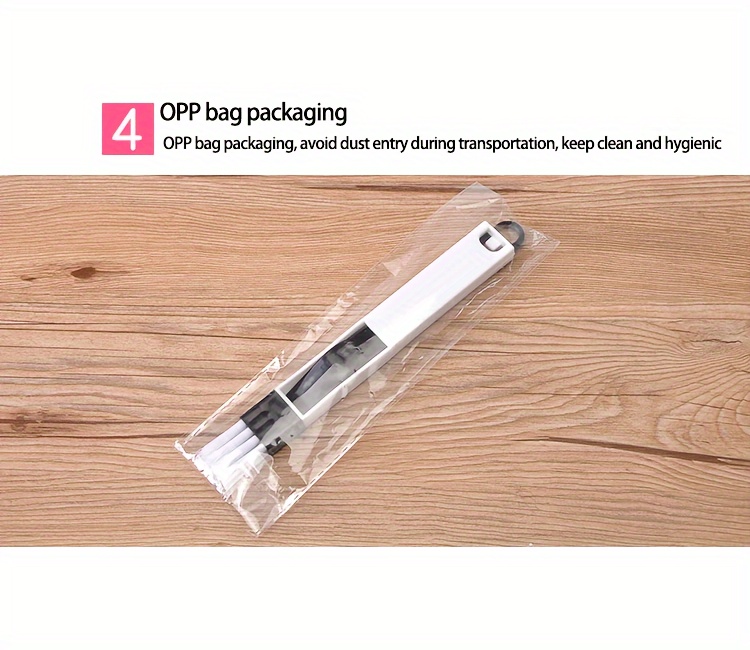 Multifunctional Window Groove Cleaning Brush & Keyboard Cleaner - Ergonomic Design, Durable Plastic, Multi-Tool for Dust, Grease, Debris - Ideal for Home Office, Kitchen, Bathroom, Bathroom Accessories, Ergonomic Cleaning Tool, Easyclean Material