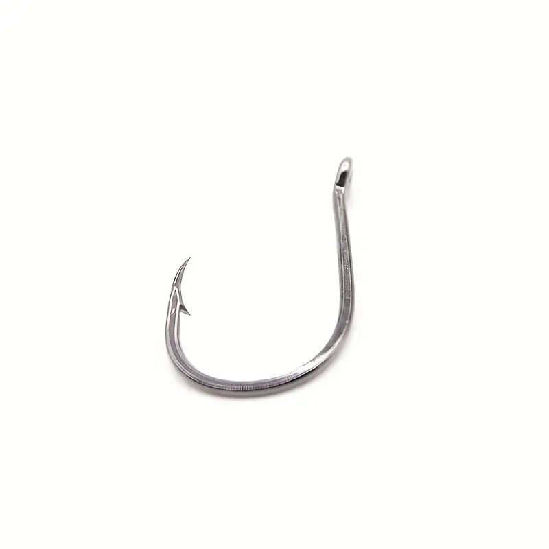 Thin Red Worm Bait Hook Sharp Iron Circle Hooks Barbed - Temu