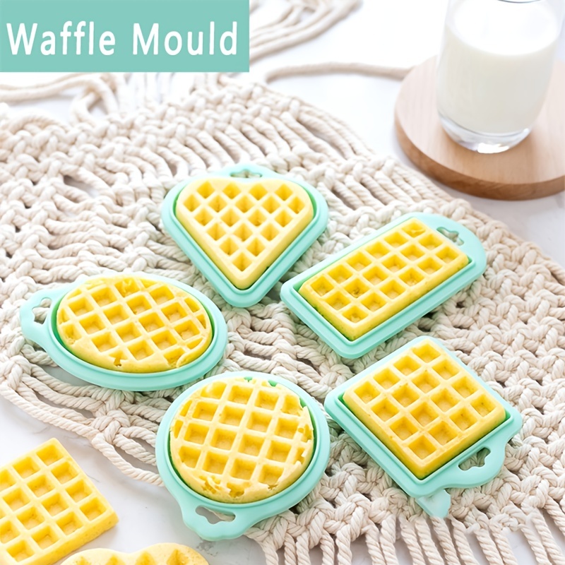Cavity Silicone Chocolate Mold Fondant Cake Baking Mold Candy Block Bar Mold  Waffle Biscuits Mold Kitchen Cake Decorating Tool