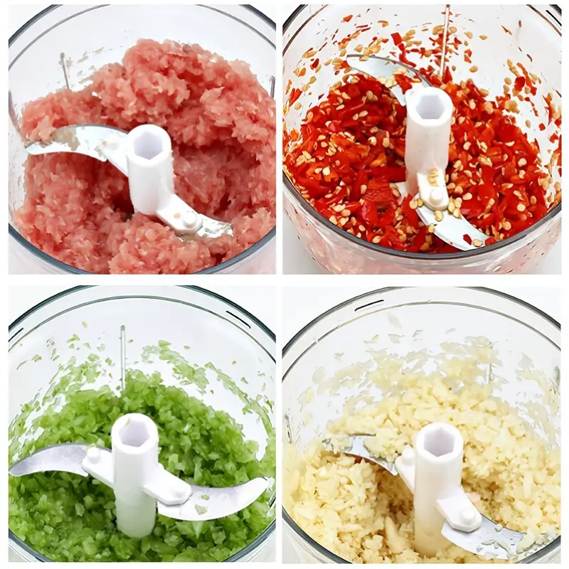 Durable Manual Food Chopper - Hand-pull String Vegetable Cutter