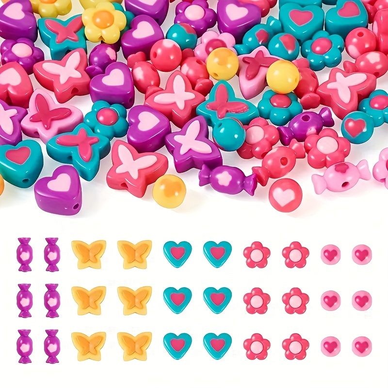 Cute Resin Love Candy Shape Creative Bracelet Necklace - Temu