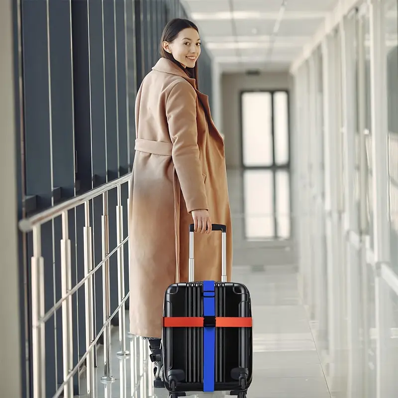 Luggage Straps Tsa Approved Travel Belt Adjustable - Temu