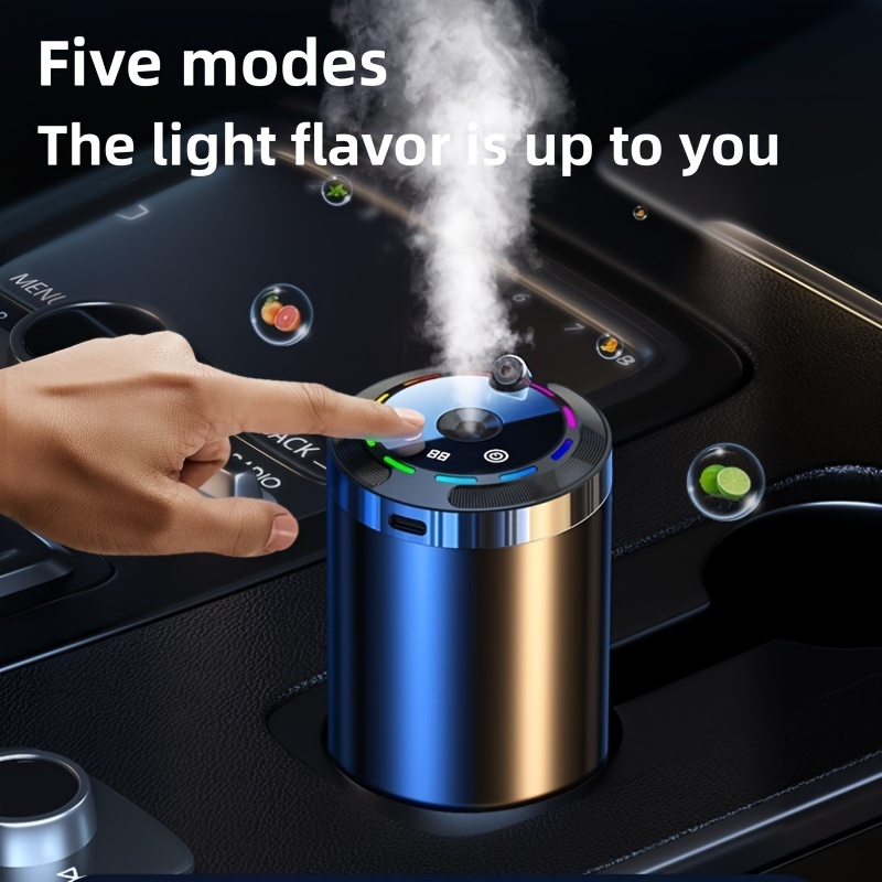 1pc Car Diffusers Essential Oils Usb Car Scent Air Humidifier Diffuser  Small Mini Aroma Diffuser Aromatherapy Oil Defusers 7color Changing Light  Auto Car Home Travel Bedroom Office - Health & Household - Temu